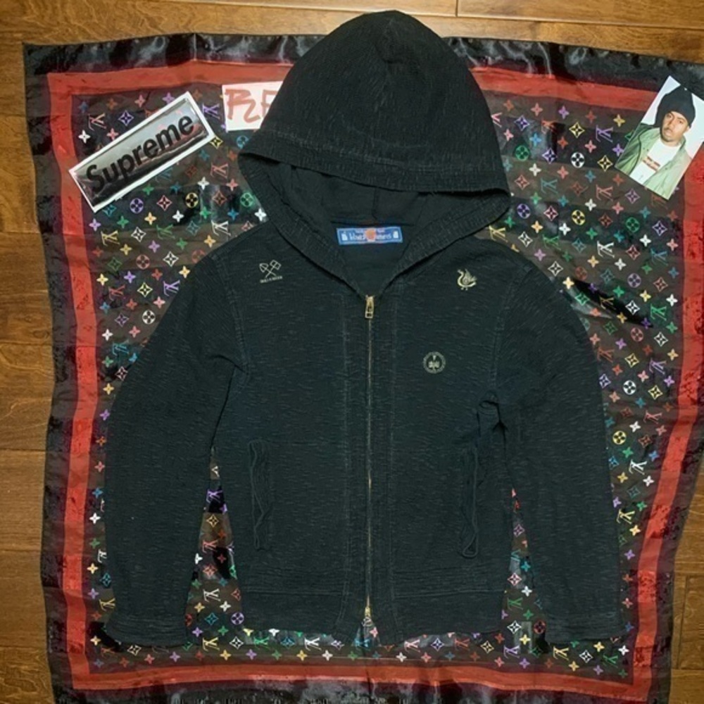 BLACKMEANS Zip Up Hoodie made in Japan